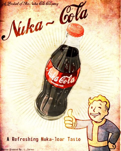 Poster Nuka Cola Vault Boy