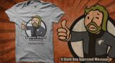 Camiseta Vault Boy - Stark Boy - Nuclear Winter is Coming